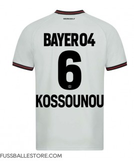 Günstige Bayer Leverkusen Odilon Kossounou #6 Auswärtstrikot 2023-24 Kurzarm